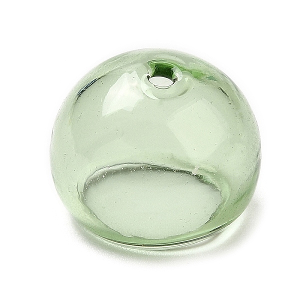 PandaHall Transparent Glass Bead Cone, for Wind Chimes Making, Half Round, Yellow Green, 16x13mm, Hole: 1.4mm, Inner Diameter: 10.8mm Glass
PandaHall Transparent Glass Bead Cone, for Wind Chimes Making, Half Round, Yellow Green, 16x13mm, Hole: 1.4mm, Inner Diameter: 10.8mm Glass