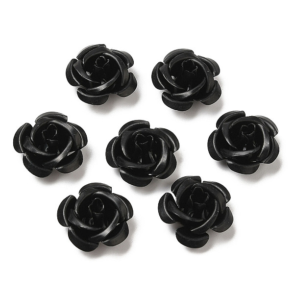 PandaHall Aluminum Beads, Oxidation, Rose, Black, 15x15x9mm, Hole: 1.4mm Aluminum Flower Black
PandaHall Aluminum Beads, Oxidation, Rose, Black, 15x15x9mm, Hole: 1.4mm Aluminum Flower Black