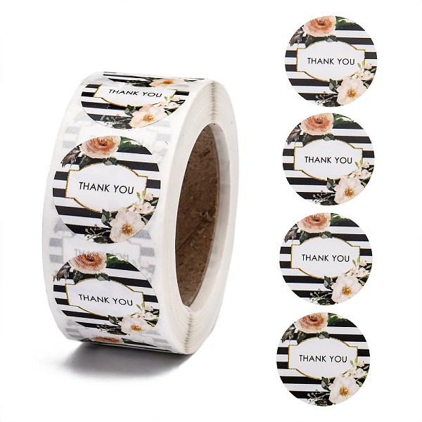 PandaHall 1 Inch Thank You Roll Stickers, Self-Adhesive Paper Gift Tag Stickers, for Party, Decorative Presents, Word, 24.5mm, 500pcs/roll...
PandaHall 1 Inch Thank You Roll Stickers, Self-Adhesive Paper Gift Tag Stickers, for Party, Decorative Presents, Word, 24.5mm, 500pcs/roll...