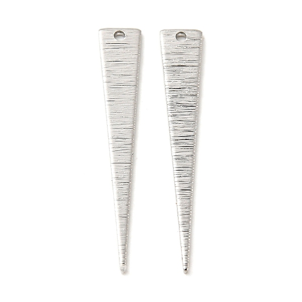 PandaHall Rack Plating Brass Pendants, Thin Triangle Charm, Platinum, 36.5x6x1mm, Hole: 1.2mm Brass Triangle
PandaHall Rack Plating Brass Pendants, Thin Triangle Charm, Platinum, 36.5x6x1mm, Hole: 1.2mm Brass Triangle