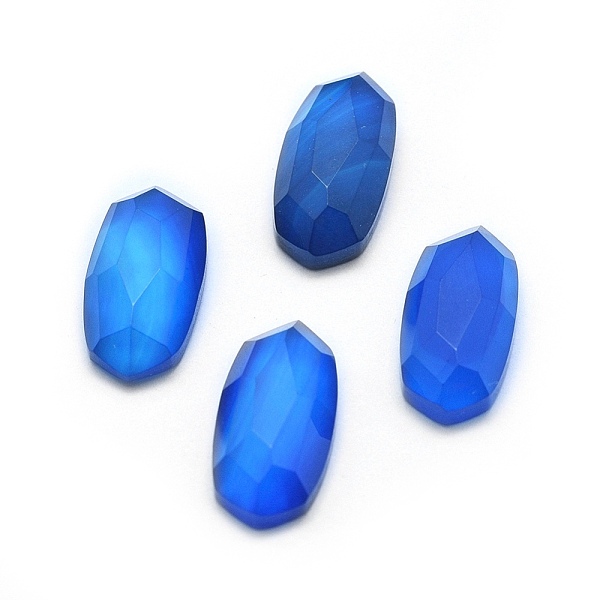 PandaHall Natural Agate Cabochons, Faceted, Oval, Dyed & Heated, Blue, 13.5~14x6.5~7x3.5~4mm Natural Agate Oval Blue
PandaHall Natural Agate Cabochons, Faceted, Oval, Dyed & Heated, Blue, 13.5~14x6.5~7x3.5~4mm Natural Agate Oval Blue