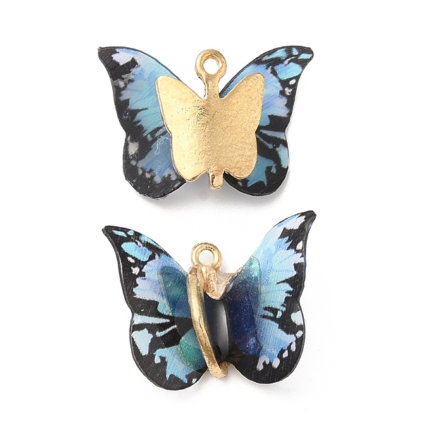 PandaHall Transparent Resin Pendants, Butterfly Charms with Golden Plated Alloy Findings, Light Sky Blue, 17~18x21~24x7~7.5mm, Hole: 1.5mm...
PandaHall Transparent Resin Pendants, Butterfly Charms with Golden Plated Alloy Findings, Light Sky Blue, 17~18x21~24x7~7.5mm, Hole: 1.5mm...