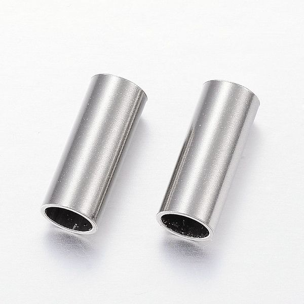 PandaHall 304 Stainless Steel Tube Beads, Stainless Steel Color, 15x6mm, Hole: 5mm 304 Stainless Steel Tube
PandaHall 304 Stainless Steel Tube Beads, Stainless Steel Color, 15x6mm, Hole: 5mm 304 Stainless Steel Tube