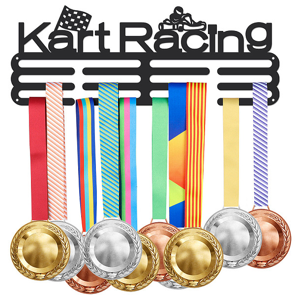 PandaHall SUPERDANT Kart Racing Medal Hanger Kart Medal Holder with 12 Lines Sturdy Steel Award Display Holders for Over 60 Medals Wall...
PandaHall SUPERDANT Kart Racing Medal Hanger Kart Medal Holder with 12 Lines Sturdy Steel Award Display Holders for Over 60 Medals Wall...