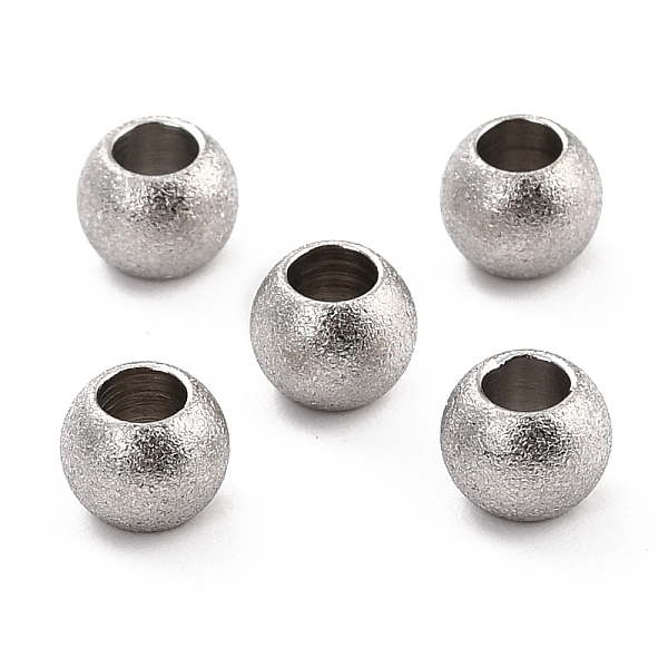 PandaHall 201 Stainless Steel Beads, Round, Stainless Steel Color, 6x4.5mm, Hole: 3mm 201 Stainless Steel Round
PandaHall 201 Stainless Steel Beads, Round, Stainless Steel Color, 6x4.5mm, Hole: 3mm 201 Stainless Steel Round