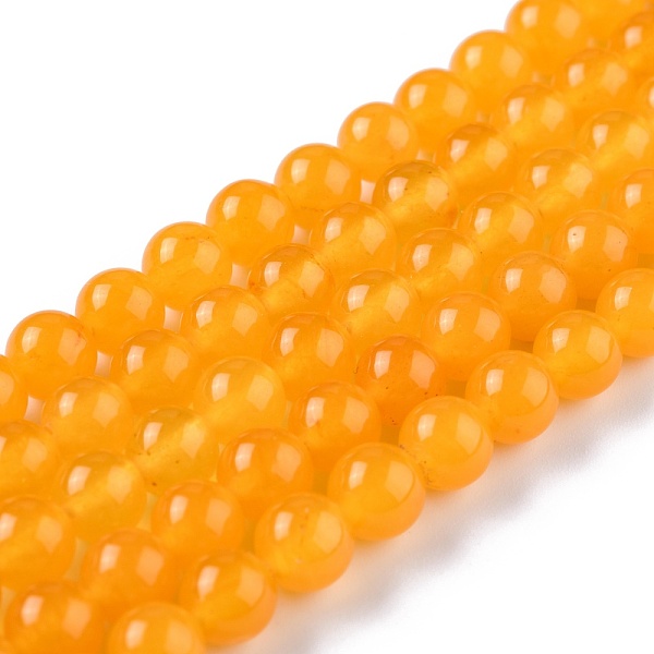 PandaHall Natural White Jade Beads, Round, Dyed, Orange, 10mm, Hole: 1.2mm, about 38pcs/strand, 14.96''(38cm) White Jade Round Orange
PandaHall Natural White Jade Beads, Round, Dyed, Orange, 10mm, Hole: 1.2mm, about 38pcs/strand, 14.96''(38cm) White Jade Round Orange