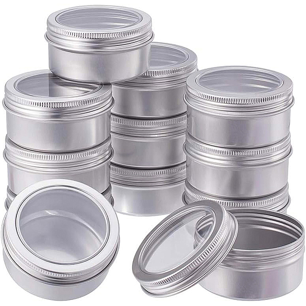 PandaHall BENECREAT 12 Pcs 80ml Aluminum Tin Jars, Round Aluminum Tin Cans Cosmetic Containers with Screw Cap Lid for DIY Crafts Salve...
PandaHall BENECREAT 12 Pcs 80ml Aluminum Tin Jars, Round Aluminum Tin Cans Cosmetic Containers with Screw Cap Lid for DIY Crafts Salve...