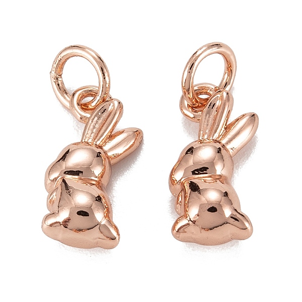 PandaHall Brass Charms, with Jump Ring, Long-Lasting Plated, Lead Free & Nickel Free & Cadmium Free, Rabbit, Real Rose Gold Plated...
PandaHall Brass Charms, with Jump Ring, Long-Lasting Plated, Lead Free & Nickel Free & Cadmium Free, Rabbit, Real Rose Gold Plated...