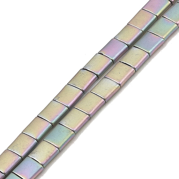 PandaHall Electroplated Frosted Non-magnetic Synthetic Hematite Beads Strands, Square, 2-Hole, Rainbow Plated, 5x5x2mm, Hole: 0.8mm, about...
PandaHall Electroplated Frosted Non-magnetic Synthetic Hematite Beads Strands, Square, 2-Hole, Rainbow Plated, 5x5x2mm, Hole: 0.8mm, about...