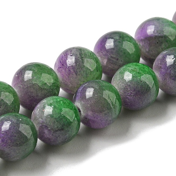 PandaHall Dyed Natural White Jade Beads Strands, Round, Lime Green, 8mm, Hole: 1.2mm, about 49pcs/strand, 15.55 inch(39.5cm) White Jade...
PandaHall Dyed Natural White Jade Beads Strands, Round, Lime Green, 8mm, Hole: 1.2mm, about 49pcs/strand, 15.55 inch(39.5cm) White Jade...