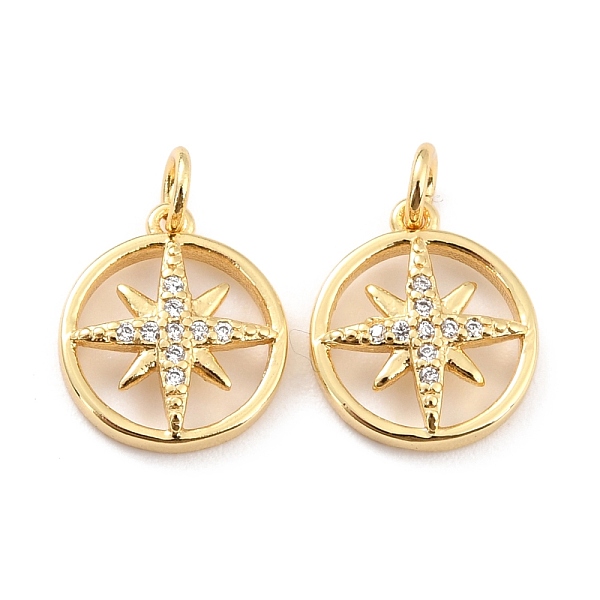 PandaHall Brass Micro Pave Cubic Zirconia Pendants, with Jump Rings, Long-Lasting Plated, Cadmium Free & Lead Free, Flat Round with Sun..., Clear
PandaHall Brass Micro Pave Cubic Zirconia Pendants, with Jump Rings, Long-Lasting Plated, Cadmium Free & Lead Free, Flat Round with Sun..., Clear