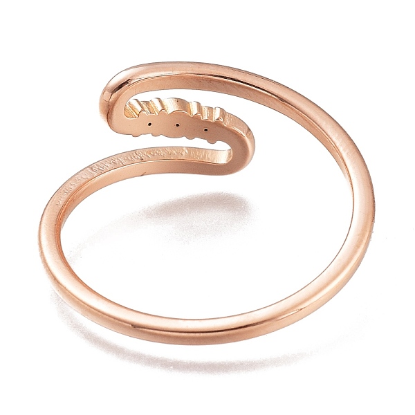 PandaHall 304 Stainless Steel Finger Rings, with Clear Cubic Zirconia, Rose Gold, US Size 7, Inner Diameter: 17mm Stainless Steel+Cubic...
PandaHall 304 Stainless Steel Finger Rings, with Clear Cubic Zirconia, Rose Gold, US Size 7, Inner Diameter: 17mm Stainless Steel+Cubic...