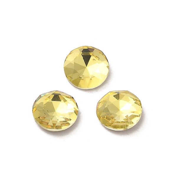 PandaHall Glass Rhinestone Cabochons, Point Back & Back Plated, Faceted, Flat Round, Citrine, 8x3mm Glass Rhinestone Flat Round Orange
PandaHall Glass Rhinestone Cabochons, Point Back & Back Plated, Faceted, Flat Round, Citrine, 8x3mm Glass Rhinestone Flat Round Orange