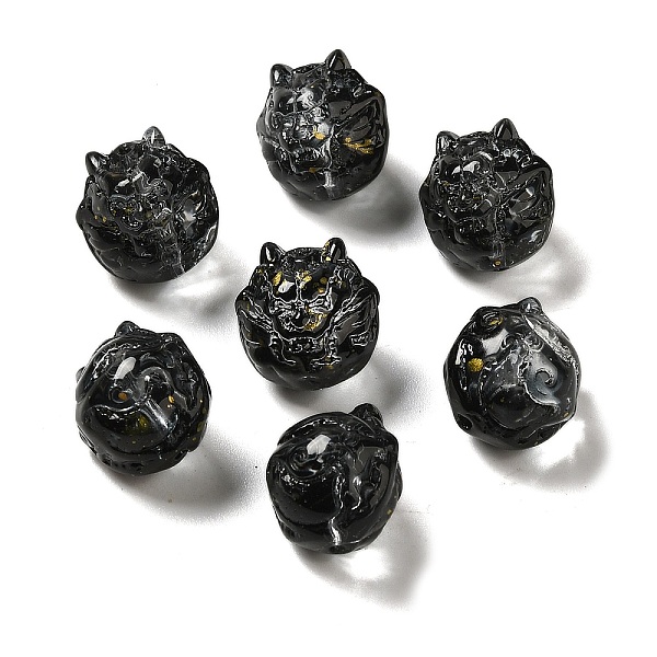 PandaHall Transparent Glass Beads, Gradient Color, Dragon, Black, 13.5x13x12.5mm, Hole: 1mm Glass Dragon Black
PandaHall Transparent Glass Beads, Gradient Color, Dragon, Black, 13.5x13x12.5mm, Hole: 1mm Glass Dragon Black