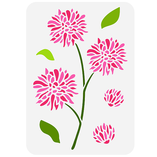 PandaHall FINGERINSPIRE Dahlia Stencil 8.3x11.7inch Reusable Dahlia Floral Pattern Drawing Template Spring Nature Flower Stencil for Home...
PandaHall FINGERINSPIRE Dahlia Stencil 8.3x11.7inch Reusable Dahlia Floral Pattern Drawing Template Spring Nature Flower Stencil for Home...