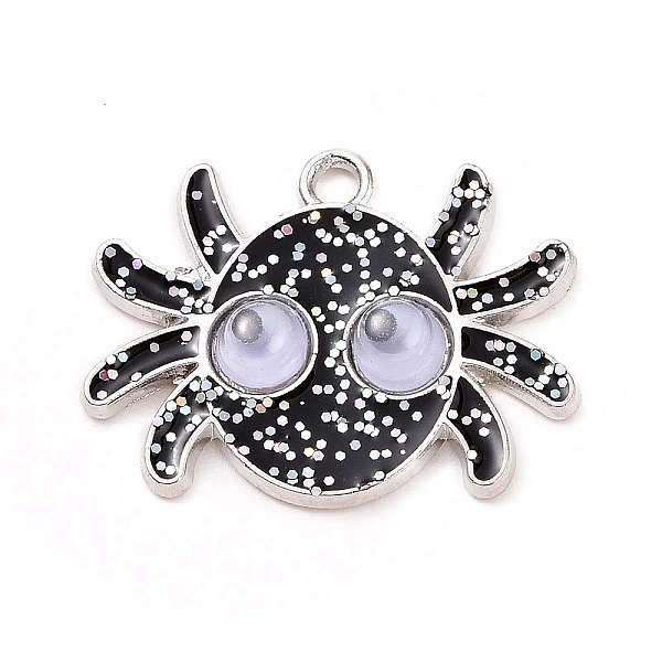 PandaHall Alloy Enamel Pendants, Crab Charm, Platinum, Black, 17x22x1.5mm, Hole: 1.5mm Alloy+Enamel Crab Black
PandaHall Alloy Enamel Pendants, Crab Charm, Platinum, Black, 17x22x1.5mm, Hole: 1.5mm Alloy+Enamel Crab Black