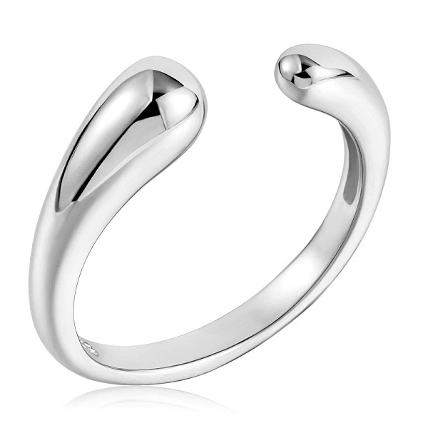 PandaHall Rhodium Plated 925 Sterling Silver Teardrop Open Cuff Ring for Women, Platinum, US Size 5 1/4(15.9mm) Sterling Silver
PandaHall Rhodium Plated 925 Sterling Silver Teardrop Open Cuff Ring for Women, Platinum, US Size 5 1/4(15.9mm) Sterling Silver