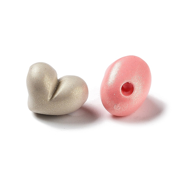 PandaHall Opaque Acrylic Beads, Glitter Beads, Heart, Mixed Color, 11.5x12x9mm, Hole: 2mm, about 950pcs/500g Acrylic Heart Multicolor
PandaHall Opaque Acrylic Beads, Glitter Beads, Heart, Mixed Color, 11.5x12x9mm, Hole: 2mm, about 950pcs/500g Acrylic Heart Multicolor