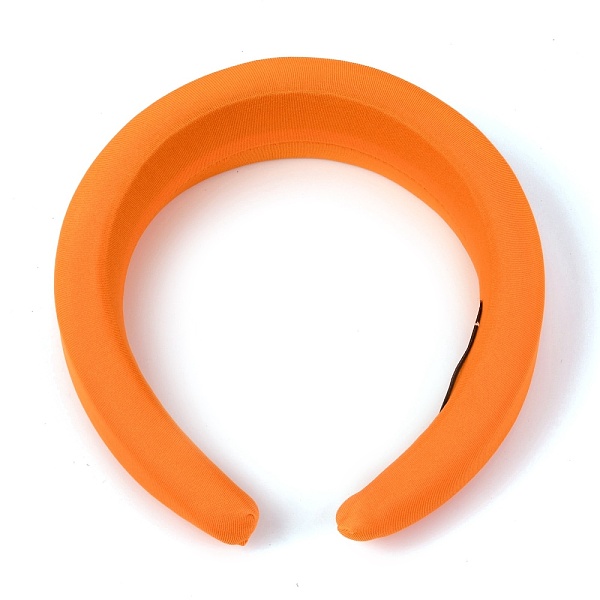 PandaHall Polyester Sponge Thick Hairbands, for Women Bezel Hair Accessories, Dark Orange, 15~40mm, Inner Diameter: 145x120mm Cloth
PandaHall Polyester Sponge Thick Hairbands, for Women Bezel Hair Accessories, Dark Orange, 15~40mm, Inner Diameter: 145x120mm Cloth