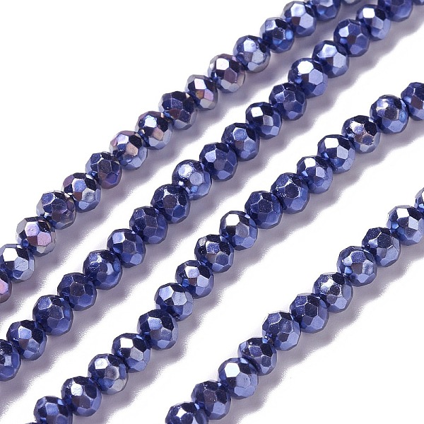 PandaHall Opaque Glass Beads Strands, Faceted, Rondelle, Midnight Blue, 4x3mm, Hole: 0.6mm, about 221pcs/strand, 31.89''(81cm) Glass...
PandaHall Opaque Glass Beads Strands, Faceted, Rondelle, Midnight Blue, 4x3mm, Hole: 0.6mm, about 221pcs/strand, 31.89''(81cm) Glass...