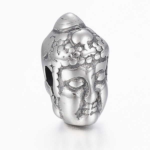 PandaHall 316 Surgical Stainless Steel Beads, Buddha, Antique Silver, 14.5x8x9.5mm, Hole: 2.5mm 316 Surgical Stainless Steel Human
PandaHall 316 Surgical Stainless Steel Beads, Buddha, Antique Silver, 14.5x8x9.5mm, Hole: 2.5mm 316 Surgical Stainless Steel Human