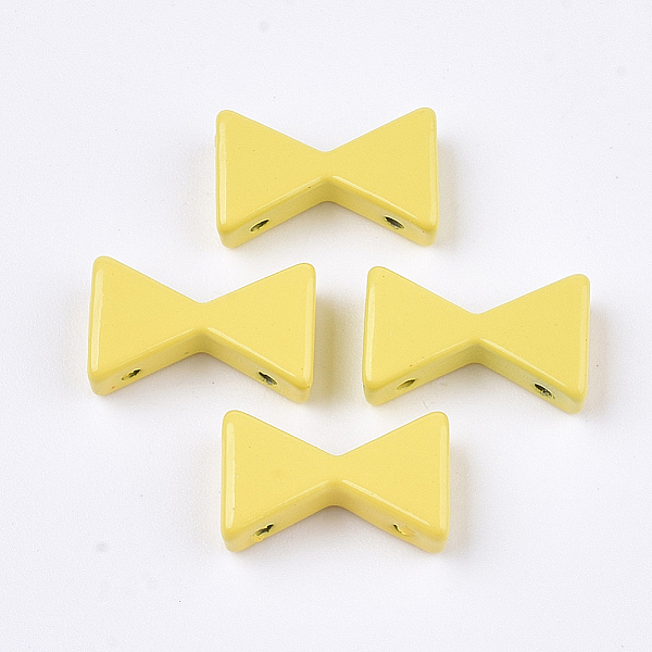 PandaHall Spray Painted Alloy Multi-Strand Links, For Tile Elastic Bracelets Making, Bowknot, Yellow, 8x13x4mm, Hole: 1mm Alloy Bowknot...
PandaHall Spray Painted Alloy Multi-Strand Links, For Tile Elastic Bracelets Making, Bowknot, Yellow, 8x13x4mm, Hole: 1mm Alloy Bowknot...
