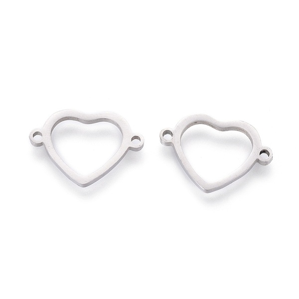 PandaHall 201 Stainless Steel Links, Manual Polishing, Heart, Stainless Steel Color, 18x13x1.5mm, Hole: 1.4mm 201 Stainless Steel Heart
PandaHall 201 Stainless Steel Links, Manual Polishing, Heart, Stainless Steel Color, 18x13x1.5mm, Hole: 1.4mm 201 Stainless Steel Heart