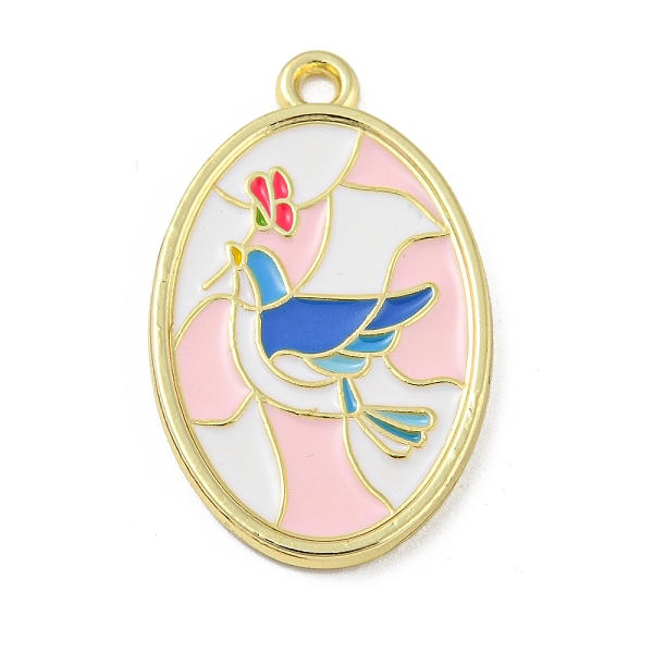PandaHall Alloy Pendants, with Enamel, Oval, Golden, Pigeon, 28x17x2mm, Hole: 2mm Alloy+Enamel Pigeon
PandaHall Alloy Pendants, with Enamel, Oval, Golden, Pigeon, 28x17x2mm, Hole: 2mm Alloy+Enamel Pigeon