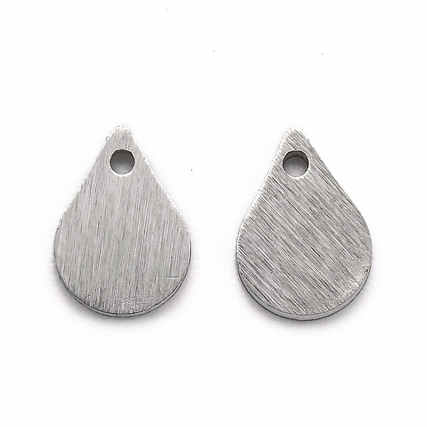 PandaHall 304 Stainless Steel Pendants, Stamping Blank Tag, Laser Cut, Double Side Drawbench Effect, Teardrop, Stainless Steel Color...
PandaHall 304 Stainless Steel Pendants, Stamping Blank Tag, Laser Cut, Double Side Drawbench Effect, Teardrop, Stainless Steel Color...