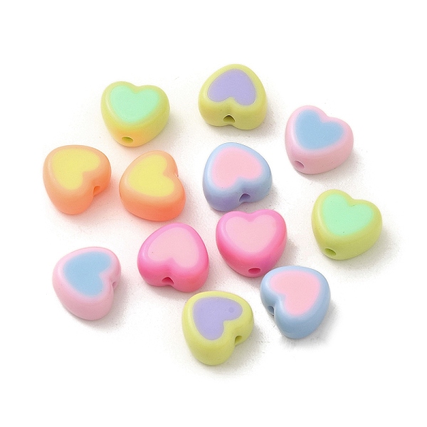 PandaHall Opaque Acrylic Beads, Heart, Mixed Color, 12.5x14x8mm, Hole: 2.5mm, about 431pcs/500g Acrylic Heart Multicolor
PandaHall Opaque Acrylic Beads, Heart, Mixed Color, 12.5x14x8mm, Hole: 2.5mm, about 431pcs/500g Acrylic Heart Multicolor