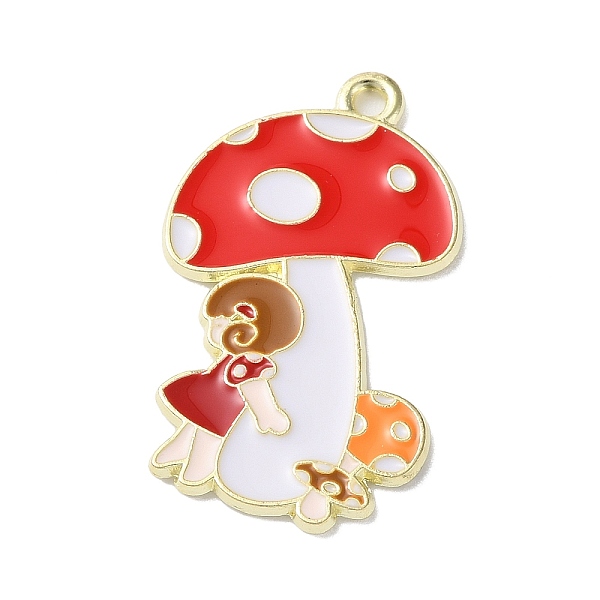 PandaHall Zinc Alloy Pendant, with Enamel, Mushroom with Girl, Light Gold, Ghost White, 30x18x1.5mm, Hole: 1.6mm Alloy Mushroom
PandaHall Zinc Alloy Pendant, with Enamel, Mushroom with Girl, Light Gold, Ghost White, 30x18x1.5mm, Hole: 1.6mm Alloy Mushroom