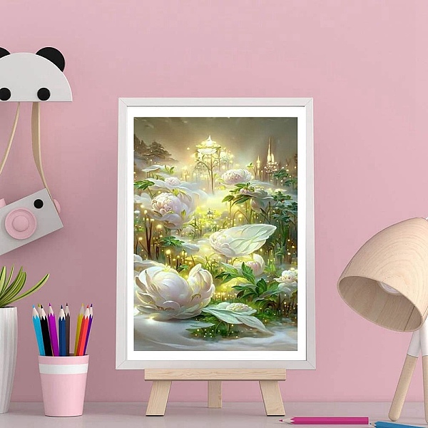 PandaHall DIY Tree/Flower Pattern 5D Diamond Painting Kits, Light Goldenrod Yellow, 400x300mm Acrylic Flower
PandaHall DIY Tree/Flower Pattern 5D Diamond Painting Kits, Light Goldenrod Yellow, 400x300mm Acrylic Flower