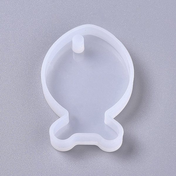 PandaHall Pendant Silicone Molds, Resin Casting Molds, For UV Resin, Epoxy Resin Jewelry Making, Fish, White, 55x37x7.5mm Silicone Fish...
PandaHall Pendant Silicone Molds, Resin Casting Molds, For UV Resin, Epoxy Resin Jewelry Making, Fish, White, 55x37x7.5mm Silicone Fish...