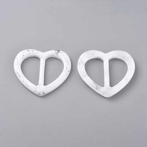 PandaHall Resin Buckle Clasps, For Webbing, Strapping Bags, Garment Accessories, Heart, White, 48x51.5x5mm, Hole: 17x30mm Resin Heart White
PandaHall Resin Buckle Clasps, For Webbing, Strapping Bags, Garment Accessories, Heart, White, 48x51.5x5mm, Hole: 17x30mm Resin Heart White