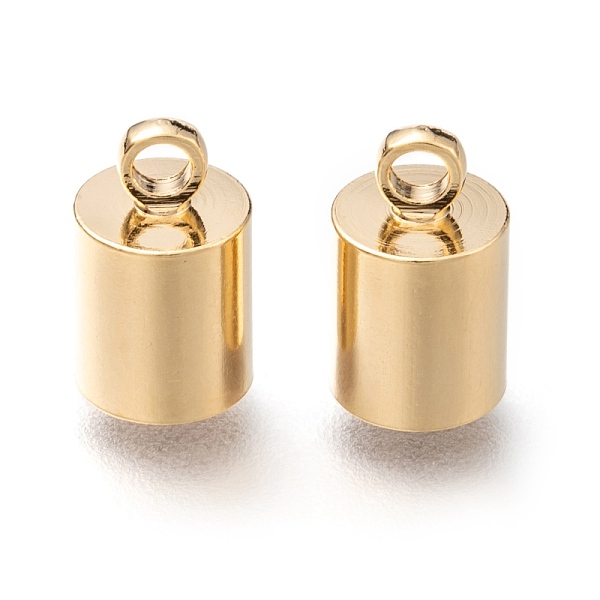 PandaHall Brass Cord Ends, End Caps, Long-Lasting Plated, Column, Real 24K Gold Plated, 10x6mm, Hole: 1.8mm, Inner Diameter: 5mm Brass
PandaHall Brass Cord Ends, End Caps, Long-Lasting Plated, Column, Real 24K Gold Plated, 10x6mm, Hole: 1.8mm, Inner Diameter: 5mm Brass