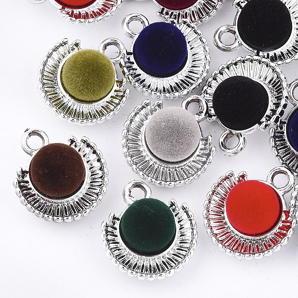 PandaHall UV Plating Acrylic Pendants, Flocky, Half Round, Mixed Color, Platinum, 21.5x19x11mm, Hole: 3mm Acrylic Half Round Multicolor
PandaHall UV Plating Acrylic Pendants, Flocky, Half Round, Mixed Color, Platinum, 21.5x19x11mm, Hole: 3mm Acrylic Half Round Multicolor