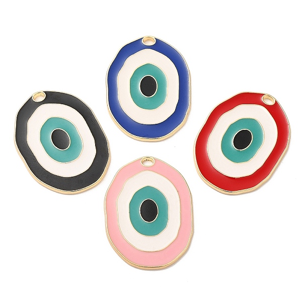 PandaHall Alloy Enamel Pendants, Long-Lasting Plated, Cadmium Free & Nickel Free & Lead Free, Golden, Oval with Evil Eye Charm, Mixed Color..., Multicolor
PandaHall Alloy Enamel Pendants, Long-Lasting Plated, Cadmium Free & Nickel Free & Lead Free, Golden, Oval with Evil Eye Charm, Mixed Color..., Multicolor