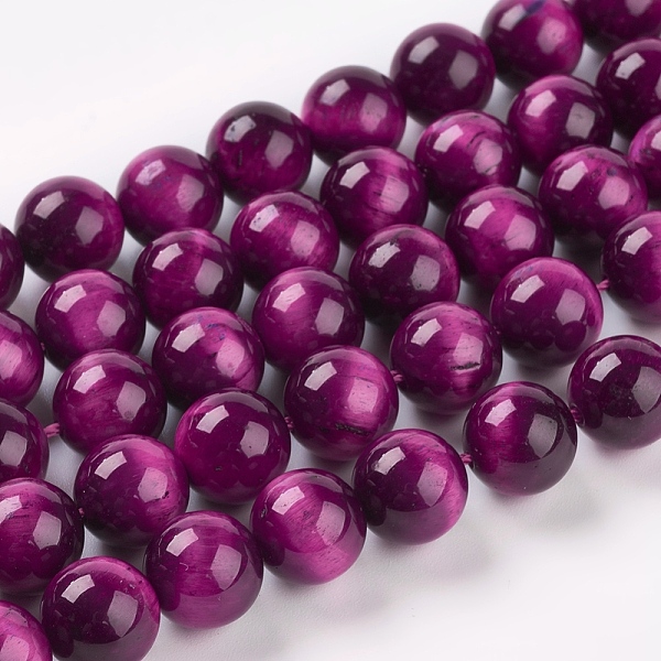PandaHall Natural Rose Tiger Eye Beads Strands, Dyed & Heated, Round, Medium Violet Red, 10mm, Hole: 1mm Tiger Eye Round Pink
PandaHall Natural Rose Tiger Eye Beads Strands, Dyed & Heated, Round, Medium Violet Red, 10mm, Hole: 1mm Tiger Eye Round Pink