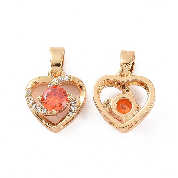 PandaHall Real 18K Gold Plated Brass Micro Pave Cubic Zirconia Pendants, Heart Charms, Coral, 12.5x12x5mm, Hole: 5x3mm Brass+Cubic Zirconia..., Red
PandaHall Real 18K Gold Plated Brass Micro Pave Cubic Zirconia Pendants, Heart Charms, Coral, 12.5x12x5mm, Hole: 5x3mm Brass+Cubic Zirconia..., Red