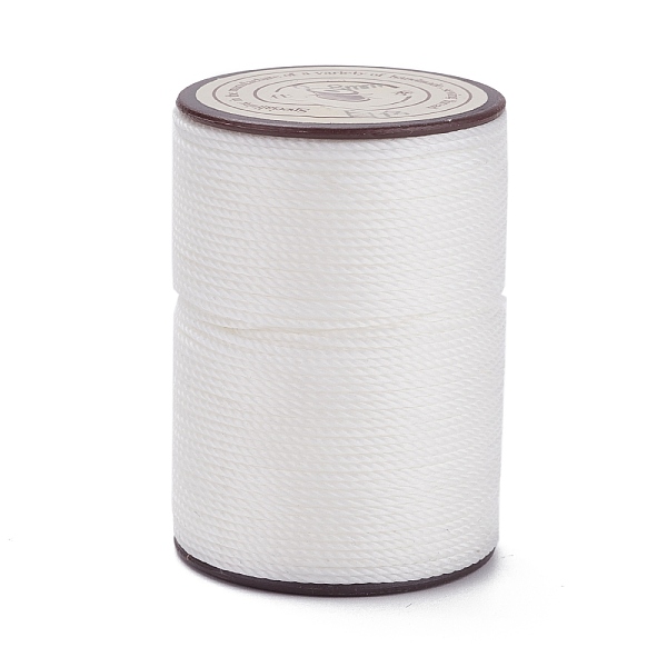 PandaHall Round Waxed Polyester Thread String, Micro Macrame Cord, Twisted Cord, for Leather Sewing Stitching, WhiteSmoke, 0.8mm, about..., White
PandaHall Round Waxed Polyester Thread String, Micro Macrame Cord, Twisted Cord, for Leather Sewing Stitching, WhiteSmoke, 0.8mm, about..., White
