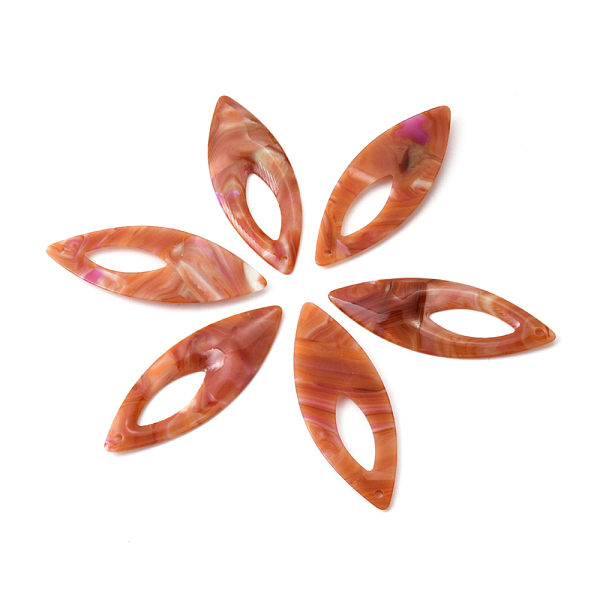 PandaHall Cellulose Acetate(Resin) Pendants, Horse Eye, Sienna, 54x20x4.5mm, Hole: 2mm Cellulose Acetate Horse Eye Brown
PandaHall Cellulose Acetate(Resin) Pendants, Horse Eye, Sienna, 54x20x4.5mm, Hole: 2mm Cellulose Acetate Horse Eye Brown
