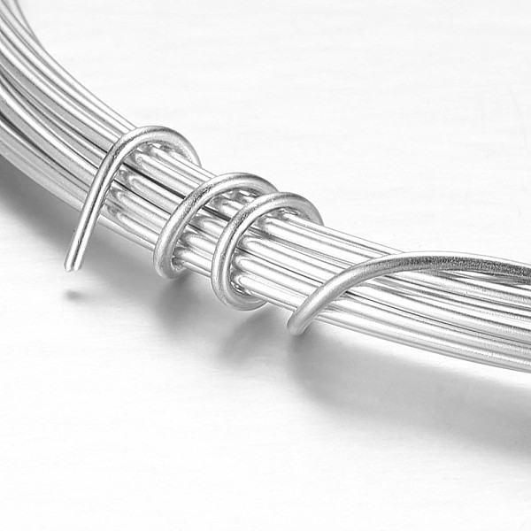 PandaHall Round Aluminum Craft Wire, for DIY Arts and Craft Projects, Silver, 9 Gauge, 3mm, 5m/roll(16.4 Feet/roll) Aluminum Round Silver
PandaHall Round Aluminum Craft Wire, for DIY Arts and Craft Projects, Silver, 9 Gauge, 3mm, 5m/roll(16.4 Feet/roll) Aluminum Round Silver