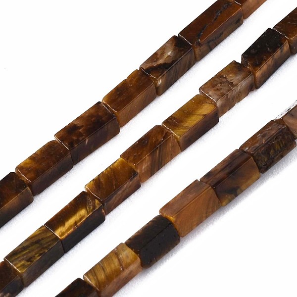 PandaHall Natural Tiger Eye Beads Strands, Cuboid, 4~5x2x2mm, Hole: 0.8mm, about 82~84pcs/strand, 14.76~15.15 inch(37.5~38.5cm) Tiger Eye...
PandaHall Natural Tiger Eye Beads Strands, Cuboid, 4~5x2x2mm, Hole: 0.8mm, about 82~84pcs/strand, 14.76~15.15 inch(37.5~38.5cm) Tiger Eye...