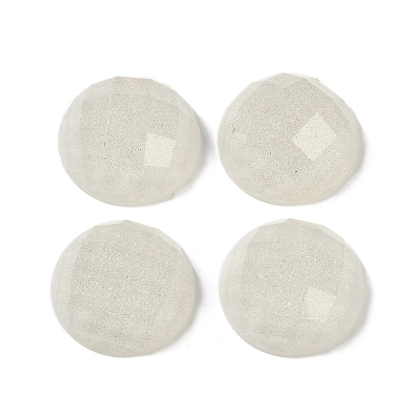 PandaHall Translucent Epoxy Resin Glitter Powder Decoden Cabochons, Faceted Half Round/Dome, WhiteSmoke, 19.5x9mm Epoxy Resin Half Round..., White
PandaHall Translucent Epoxy Resin Glitter Powder Decoden Cabochons, Faceted Half Round/Dome, WhiteSmoke, 19.5x9mm Epoxy Resin Half Round..., White