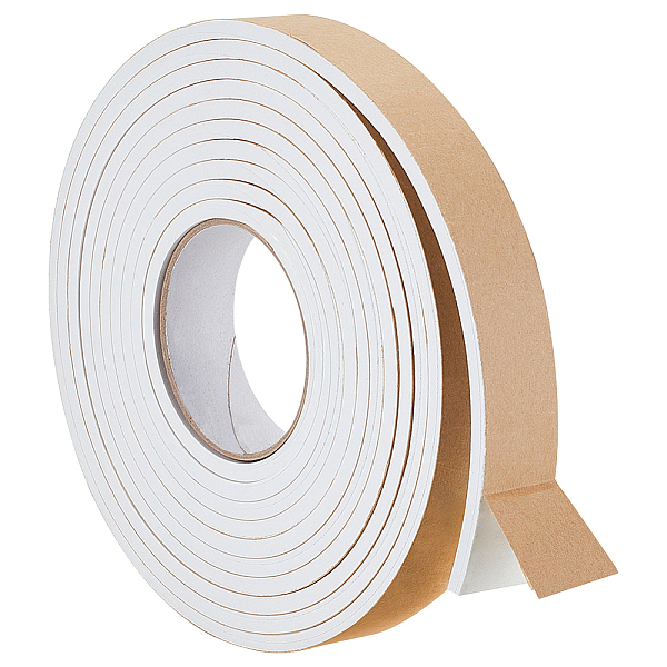 PandaHall BENECREAT 16.4Ft Self Adhesive Foam Strip, 1.2"(W) x 6mm(T) Foam Insulation Tape Self Adhesive High Density Weather Strip Seal for..., White
PandaHall BENECREAT 16.4Ft Self Adhesive Foam Strip, 1.2"(W) x 6mm(T) Foam Insulation Tape Self Adhesive High Density Weather Strip Seal for..., White