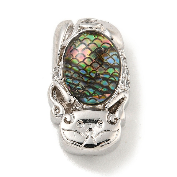 PandaHall Brass Micro Pave Cubic Zirconia with Resin Beads, Fish, Platinum, 17x10x6mm, Hole: 1.6mm Brass+Cubic Zirconia Fish Clear
PandaHall Brass Micro Pave Cubic Zirconia with Resin Beads, Fish, Platinum, 17x10x6mm, Hole: 1.6mm Brass+Cubic Zirconia Fish Clear