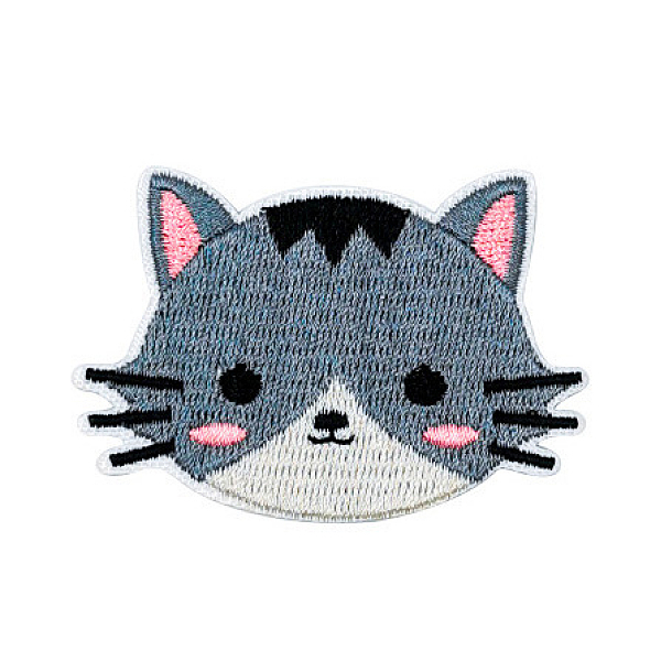 PandaHall Computerized Embroidery Cloth Iron on/Sew on Patches, Costume Accessories, Appliques, Cat Head, Steel Blue, 48x61mm Cloth Cat...
PandaHall Computerized Embroidery Cloth Iron on/Sew on Patches, Costume Accessories, Appliques, Cat Head, Steel Blue, 48x61mm Cloth Cat...
