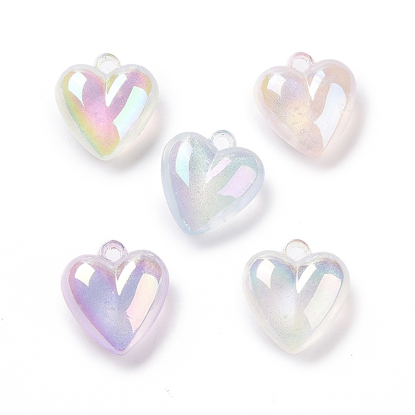 PandaHall UV Plating Luminous Transparent Acrylic Beads, Glow in The Dark, Heart, Mixed Color, 22x20x10.8mm, Hole: 3mm Acrylic Heart..., Multicolor
PandaHall UV Plating Luminous Transparent Acrylic Beads, Glow in The Dark, Heart, Mixed Color, 22x20x10.8mm, Hole: 3mm Acrylic Heart..., Multicolor