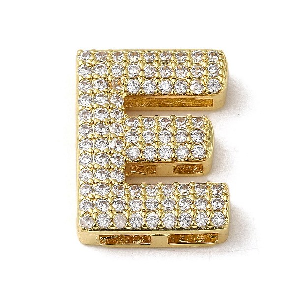 PandaHall Brass Beads, with Clear Cubic Zirconia, Letter E, 20.5x15.5x5.5mm, Hole: 4.5x2.5mm Brass+Cubic Zirconia Letter E Clear
PandaHall Brass Beads, with Clear Cubic Zirconia, Letter E, 20.5x15.5x5.5mm, Hole: 4.5x2.5mm Brass+Cubic Zirconia Letter E Clear