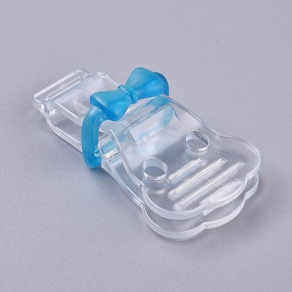 PandaHall Eco-Friendly Plastic Baby Pacifier Holder Clip, Clear, 61.5x32.5x20mm, Hole: 1.8x11.5mm and 5mm Plastic Clear
PandaHall Eco-Friendly Plastic Baby Pacifier Holder Clip, Clear, 61.5x32.5x20mm, Hole: 1.8x11.5mm and 5mm Plastic Clear